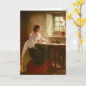 Carte Lamentation du Courrier Postal (Fleur jaune)
