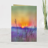 Carte Lamentations 3:23 Ses Mérites Sont Nouveau Verse B (Dos)