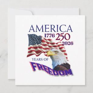 Carte L'Amérique 250 Ans de Liberté