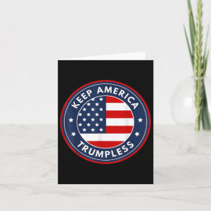 Carte L'Amérique Trump Funny Anti Trump 2024 Pro Democr