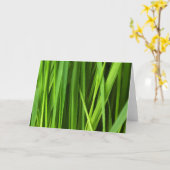 Carte Lames d'herbe (Fleur jaune)