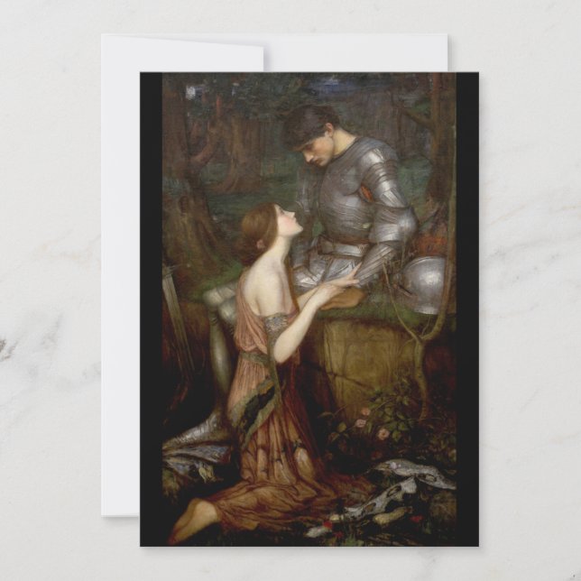 Carte Lamia par John William Waterhouse (Devant)
