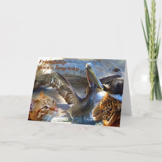 Carte L'amitié va très loin_Carte_par Elenne (Devant)