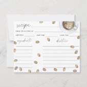 Carte L'amour brasse café nuptiale recette de douche (Devant)