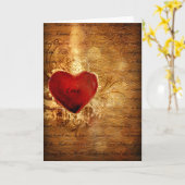 Carte L'amour Conquiert Tout (Fleur jaune)