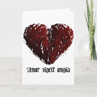 Carte L'amour conquiert tout