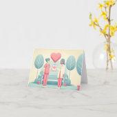 Carte L'amour dans les escarres (Fleur jaune)