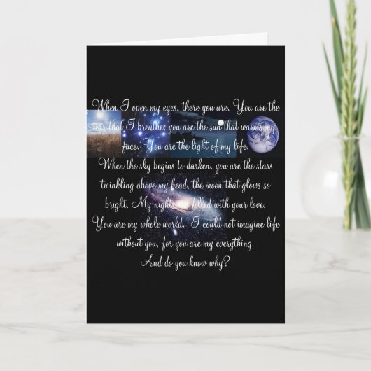 Carte L'amour de Frank (Devant)