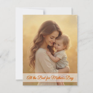 Carte L'amour de la fête des Mères – Un moment de pure j