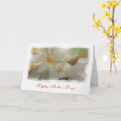 Carte L'amour de la mère (Fleur jaune)