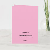 Carte L'amour de la Saint-Valentin (Dos)