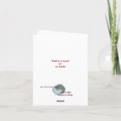 Carte L'amour de mère (Dos)