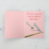 Carte L'Amour des libellules (Intérieur)