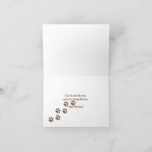 Carte L'amour d'or pour l'anniversaire (Intérieur)