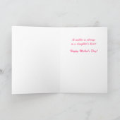 Carte L'amour d'une mère (Intérieur)