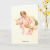 Carte L'amour d'une mère (Fleur jaune)