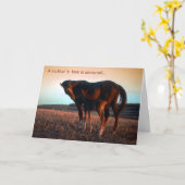 Carte L'amour d'une mère (Fleur jaune)