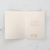 Carte L'amour d'une mère est pour toujours l'aquarelle F (Intérieur)