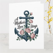 Carte L'amour d'une mère reste (Fleur jaune)