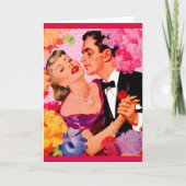 Carte l'amour en fleurs (Devant)