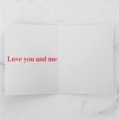 Carte L'amour en plusieurs langues  (Intérieur)