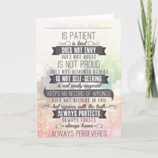 Carte L'Amour Est...