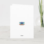 Carte L'amour est... (Carte Dragon Joyeux Anniversaire) (Dos)