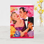 Carte l'amour est dans l'air (Fleur jaune)