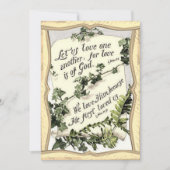 Carte L'amour est de Dieu (Devant)