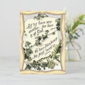 Carte L'amour est de Dieu (Debout devant)