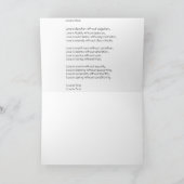 Carte L'amour est Dieu II (Intérieur)