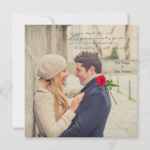 Carte L'amour est en fait tout autour