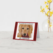 Carte L'amour est pour toujours d'or (Fleur jaune)