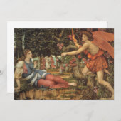 Carte L'Amour et le Maiden par John Stanhope (Devant / Derrière)