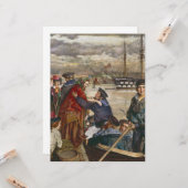 Carte L'amour et l'épouse des marins (Devant/Arrière en situation)