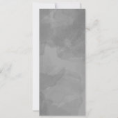 Carte L'amour fleurit : une fête de l'argent (Dos)