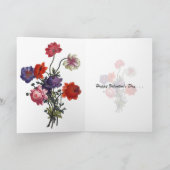 Carte L'amour Heureuse Sainte-Valentin est dans l'air (Intérieur)