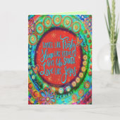 Carte L'Amour Inspirationnel comme Jésus Cite L'Inspirét (Devant)