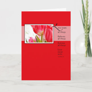 Carte L'amour ne finit jamais