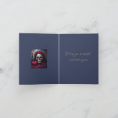 Carte L'amour ne meurt jamais (Intérieur)