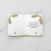 Carte L'amour ne vieillit jamais - Couple âgé (Intérieur)