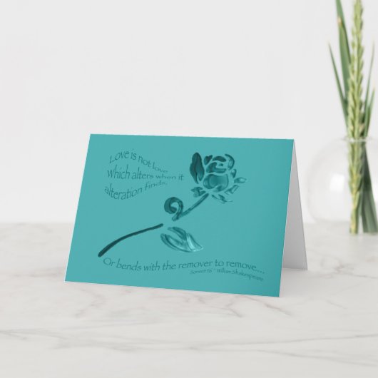 Carte L'amour n'est pas l'amour... (Devant)