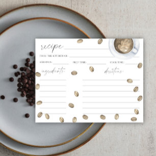 Carte L'amour prépare un café pour la baby shower de mar