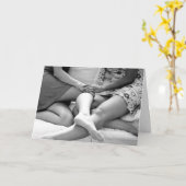 Carte L'amour rend le voyage worthwhile (Fleur jaune)