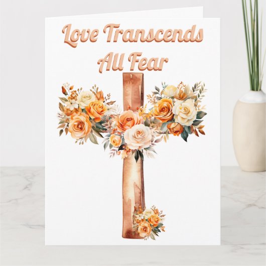 Carte L'amour transcende (Devant)