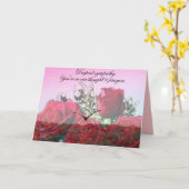 Carte L'amour voyage_ (Fleur jaune)