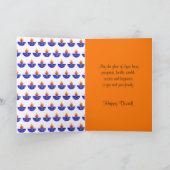 Carte Lampe colorée Diya de Diwali (Intérieur)