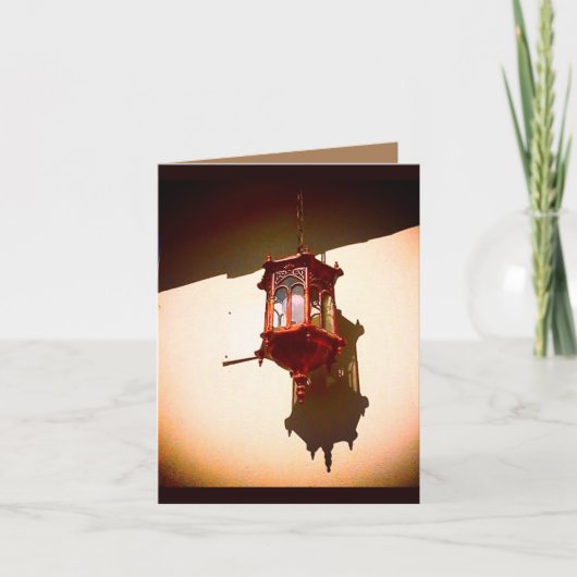 Carte Lampe d'après-midi (Devant)