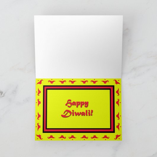 Carte Lampe Diwali (Intérieur)