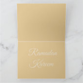 Carte Lampes Ramadan - peinture (Intérieur)